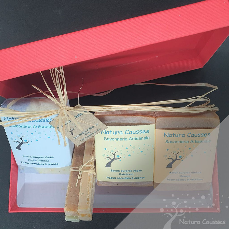 Coffret de savons naturels