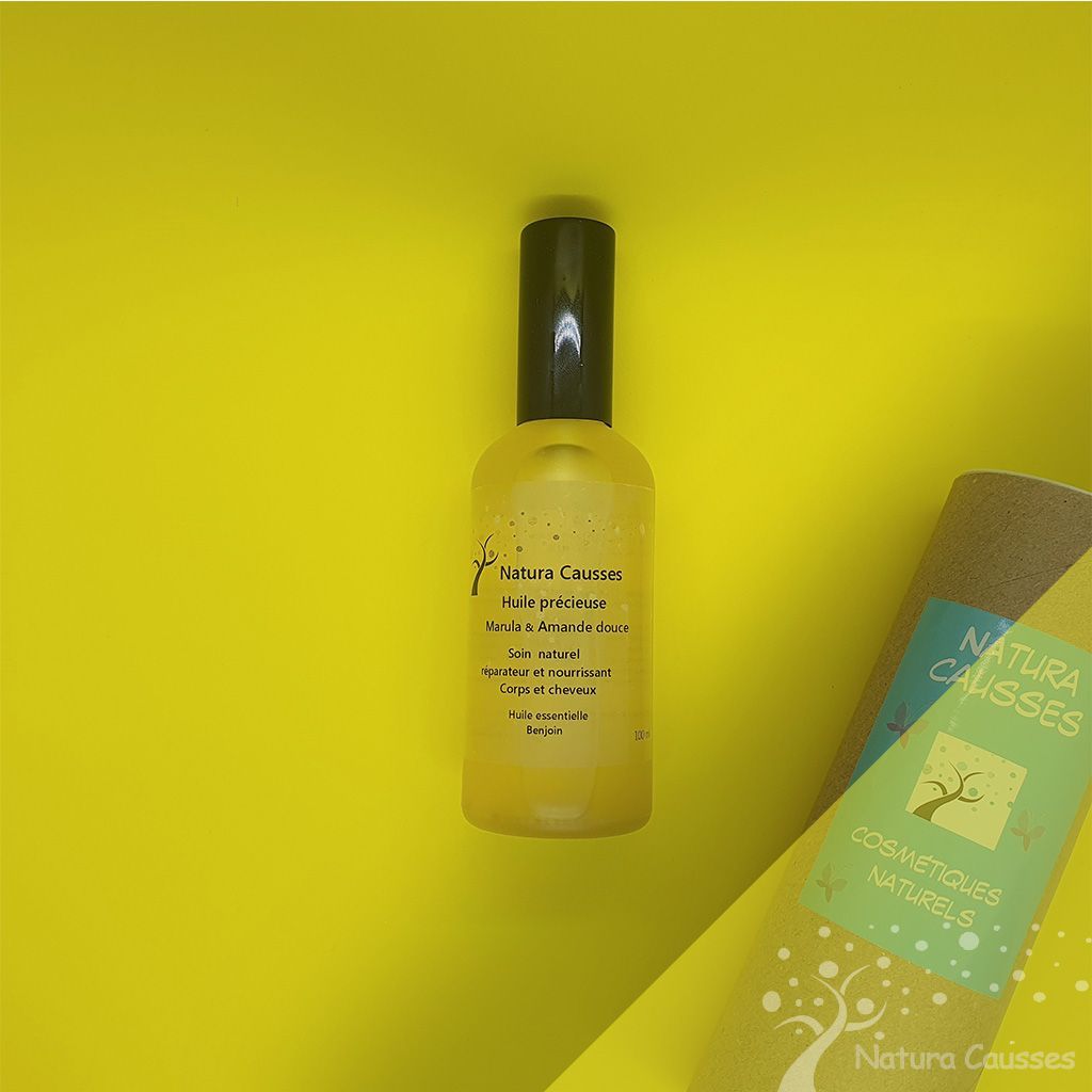 Huile Précieuse de Soin Marula & Amande Douce / Benjoin
