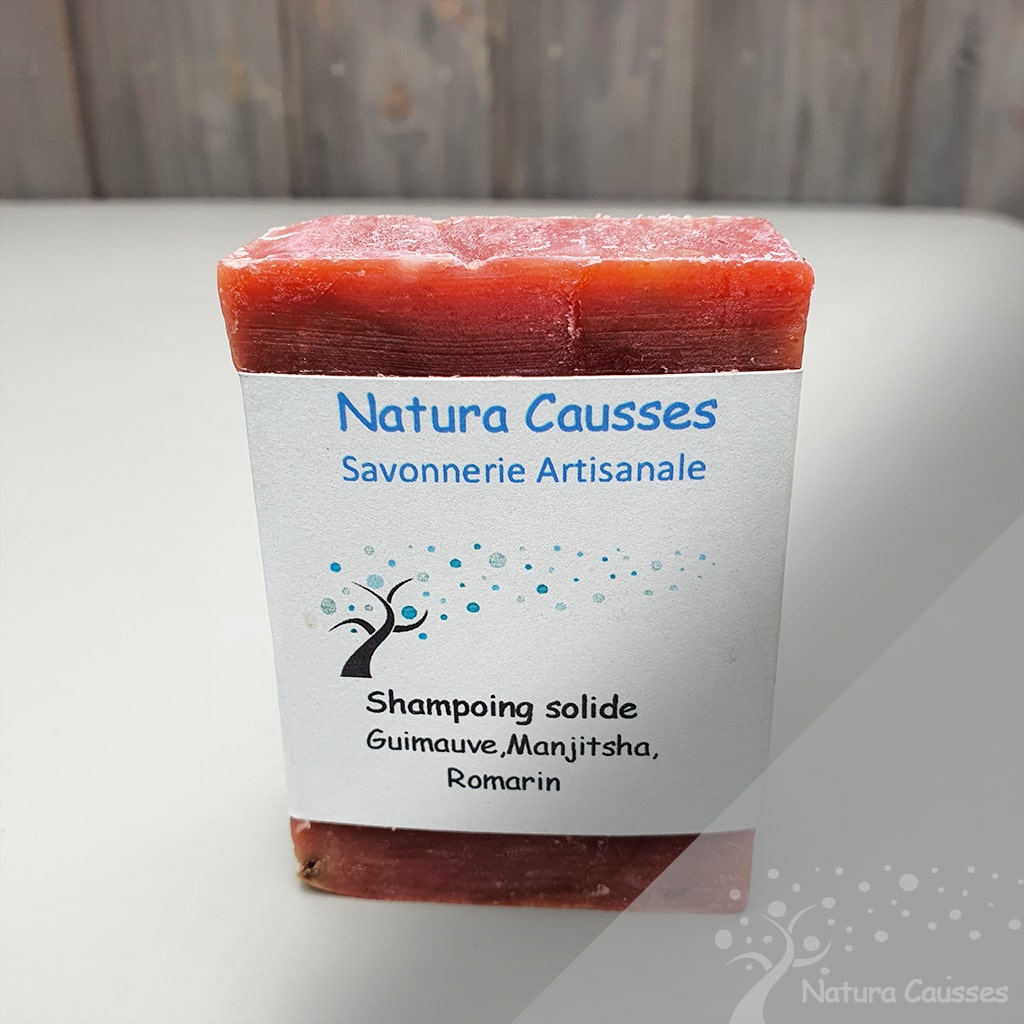 Shampoing Solide Guimauve-Shikakai-Manjitsha & Romarin