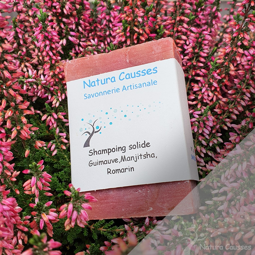 Shampoing Solide Guimauve-Shikakai-Manjitsha & Romarin